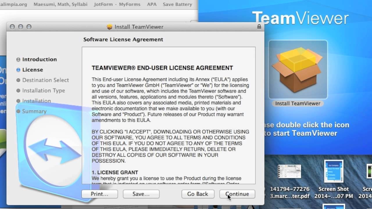 download and install teamviewer 10
